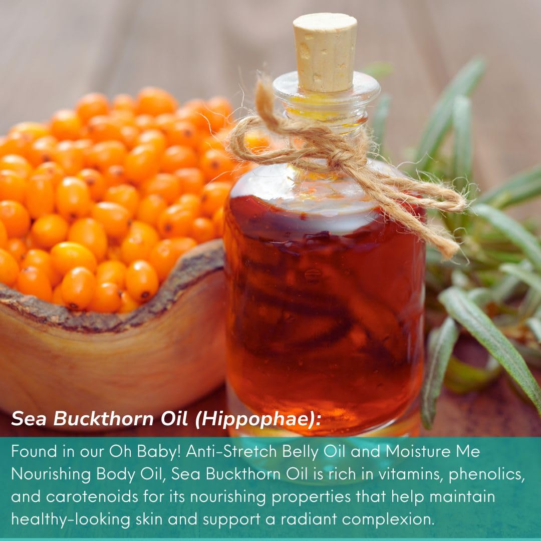 Mambino Organics Bun in the Oven Kit – All Natural Skincare Set for Pregnant Women – Anti-stretch mark, Body Moisturizer, Lip Balm Gift Pregnancy Gift Set for First time Moms