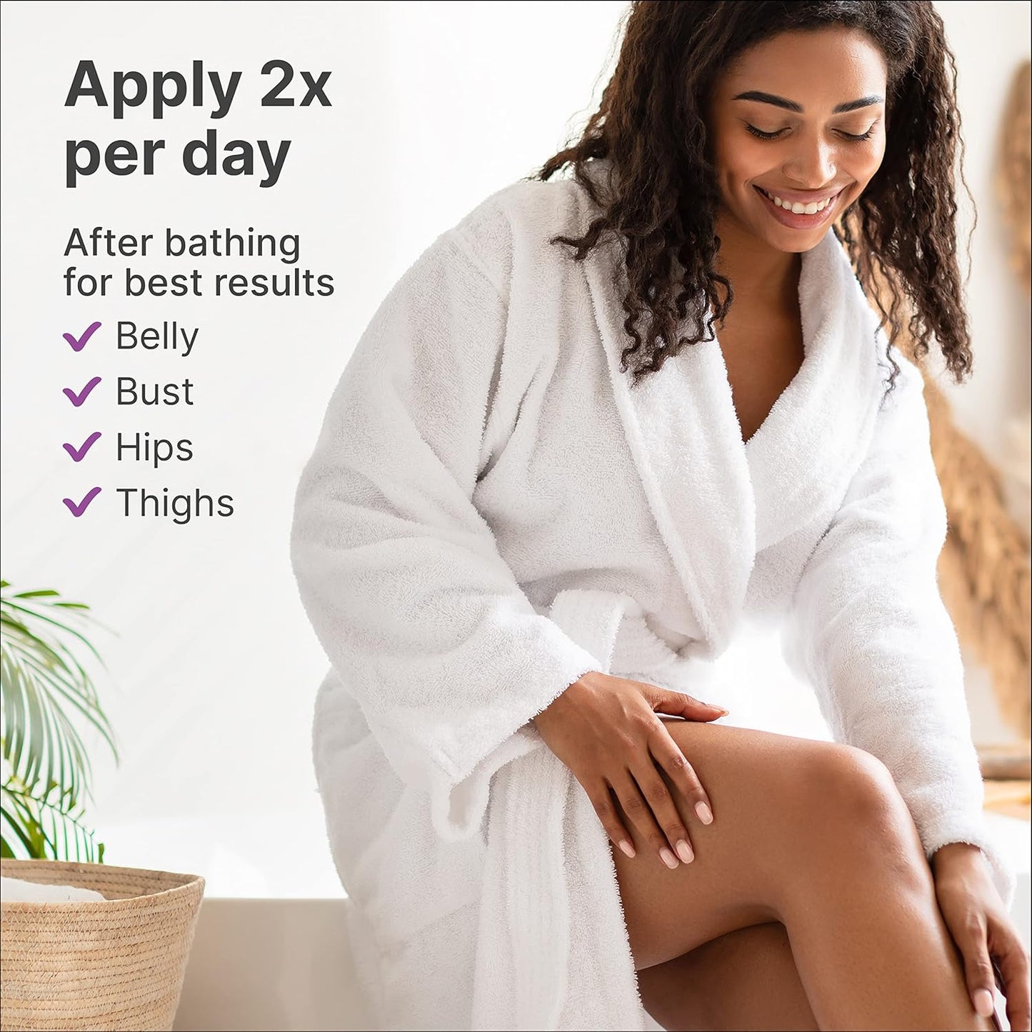 TriLASTIN Maternity Stretch Mark Prevention Cream (4oz) | Hypoallergenic and Paraben-Free | Pregnancy Must Haves | Stretch Mark Cream for Pregnancy | Scar and Stretch Mark Remover Cream (3 Pack)