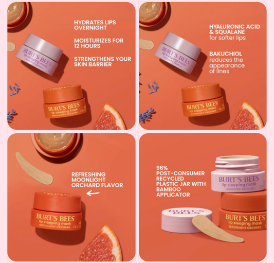 Woke up with plump, soft lips: the all-talking Overnight Lip Mask. From dry to glossy lips all night: lip care upgrade you need