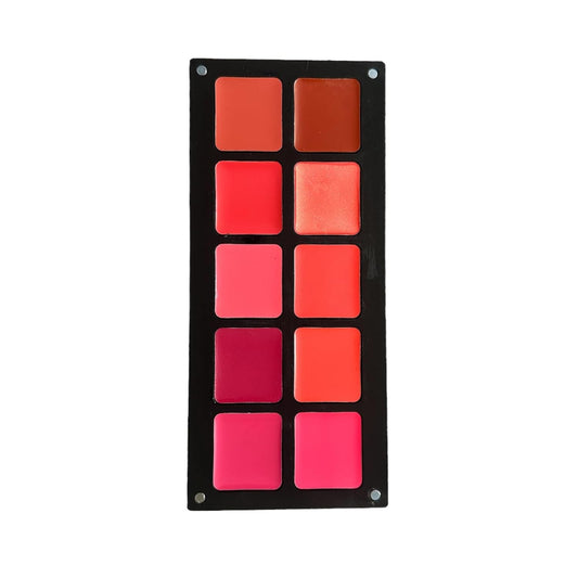 Cheeks & Lip Palette | Lipstick and Blush | Cream Formula | Reusable Magnetic Case | For All Skin Types