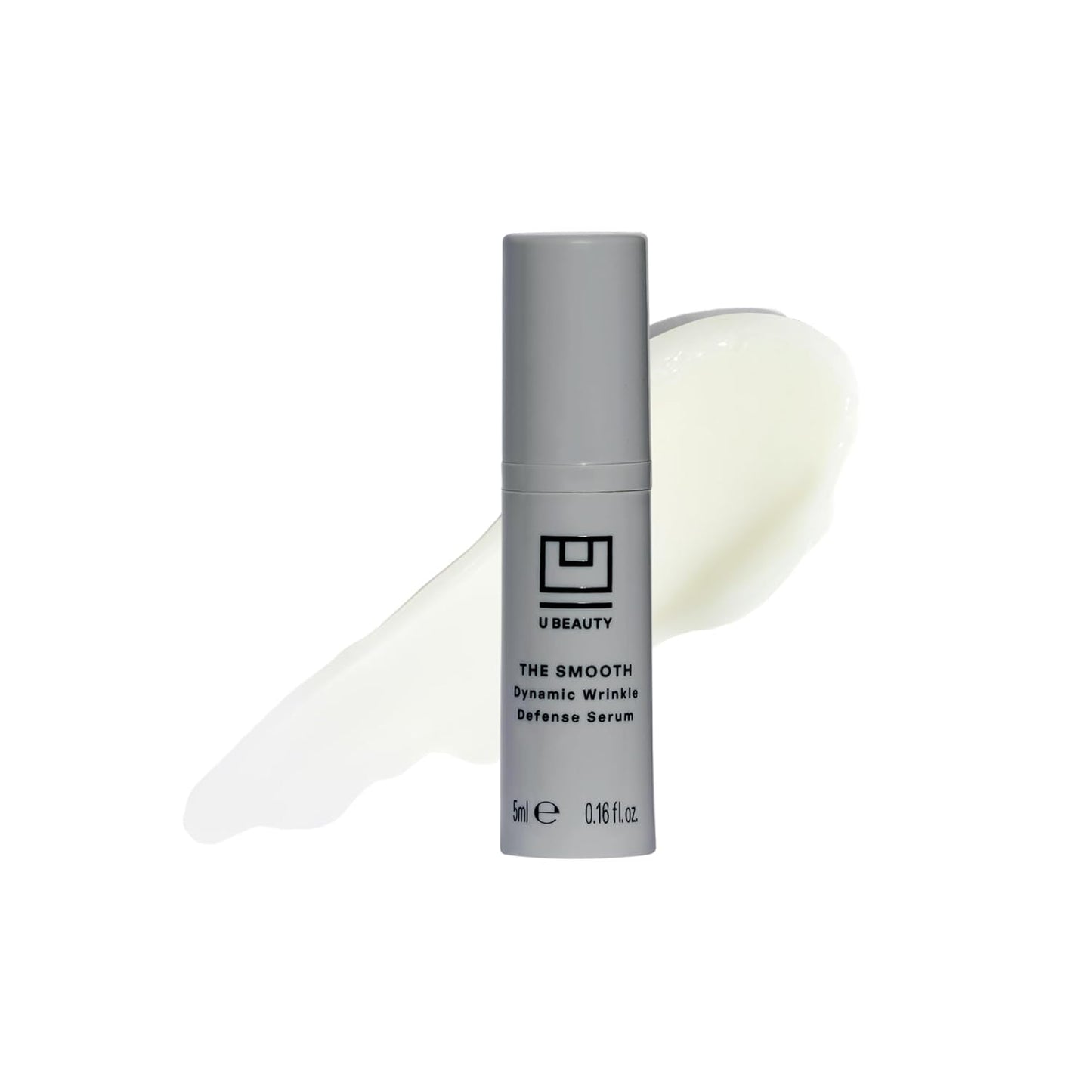 U Beauty The SMOOTH Dynamic Wrinkle Defense Serum - Multi-Peptide Complex, Copper Peptides, Retinol, Centella Exosomes, Vegan Silk Protein for Visible Wrinkle Reduction, Firming & Hydration 5ml