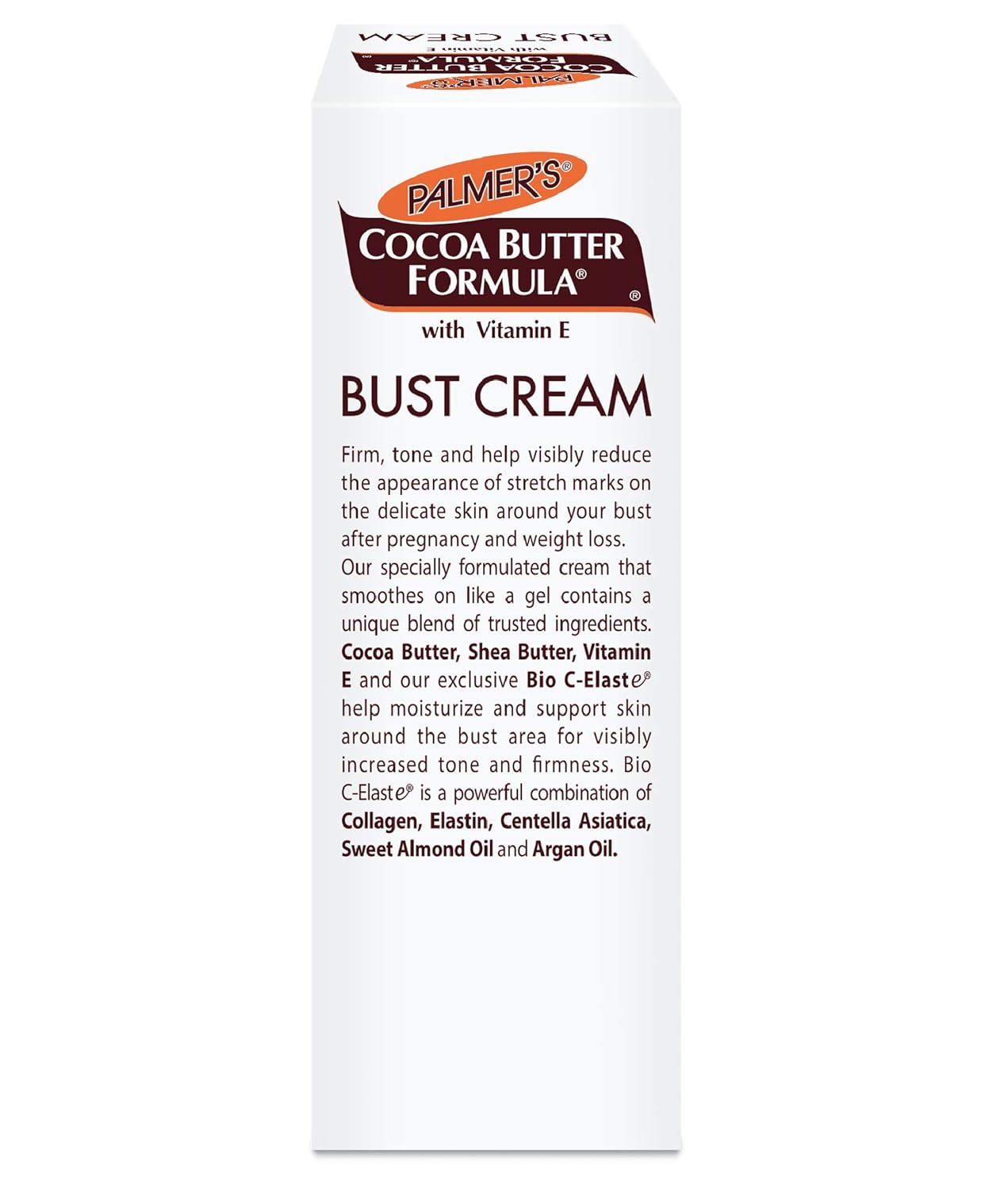 Palmer's Cocoa Butter Formula Bust Cream for Pregnancy Skin Care with Vitamin E, 4.4 oz. (Pack of 3)