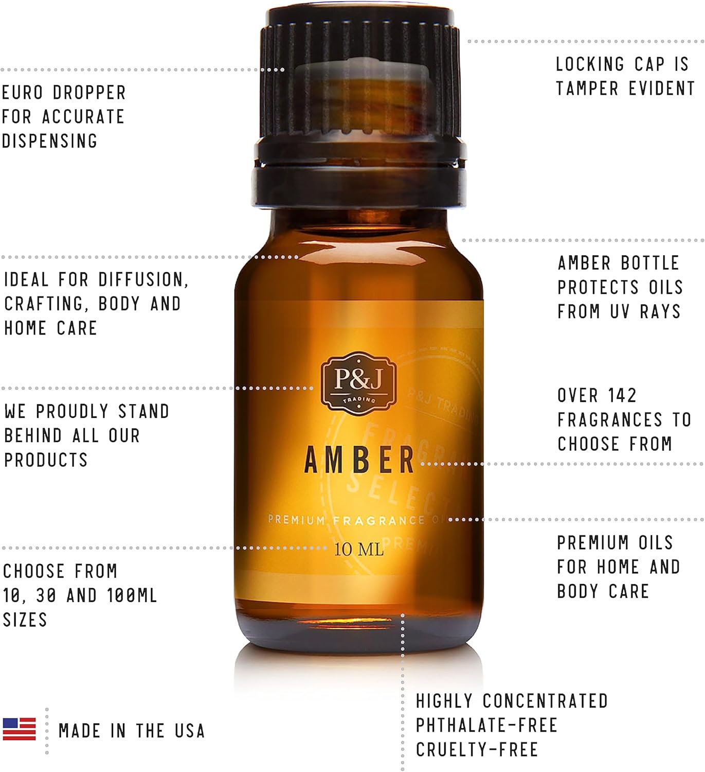 P&J Trading Fragrance Oil | Leather Oil 10ml 2pk - Candle Scents for Candle Making, Freshie Scents, Soap Making Supplies, Diffuser Oil Scents