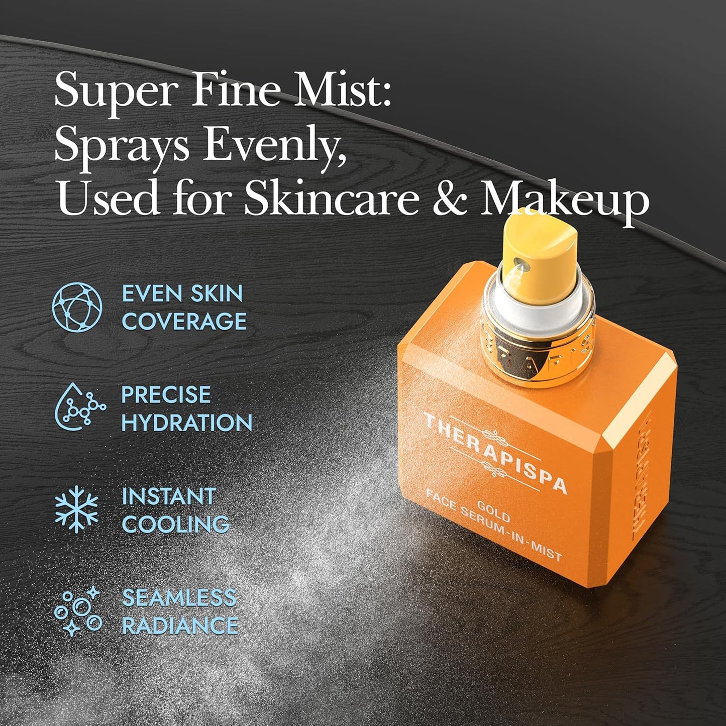 Face Serum-In-Mist – Refreshing Face Mist & Spray Serum with Niacinamide, Panthenol & Hyaluronic Acid for Hydration, Balance & Skin Vitality (Phyto, 2.0 fl oz)